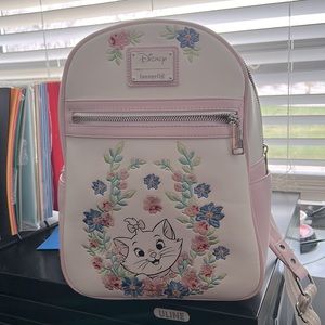 Lightly used Marie aristocats loungefly backpack